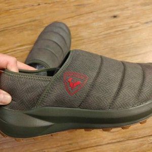 ROSIGNOL UNISEX CHALET ACINUS LEAF WINTER SLIPPERS (size 8 womens)